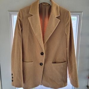 & other stories corduroy blazer jacket throw back vintage like